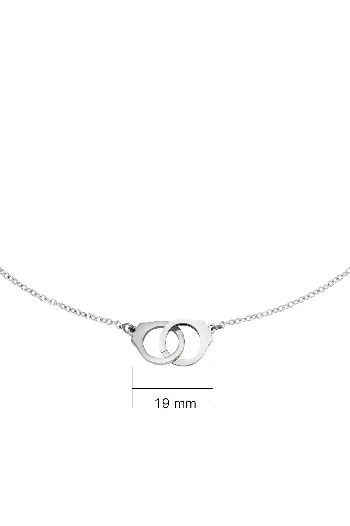 Ketting "Handboei", Zilver