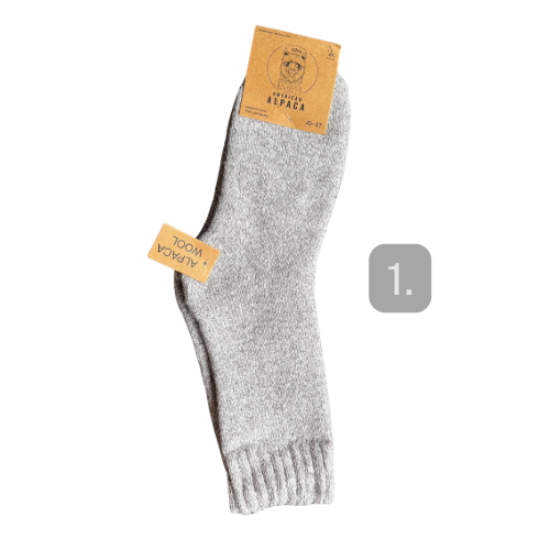 EP25-9301*Paar wollen sokken maat 41-47