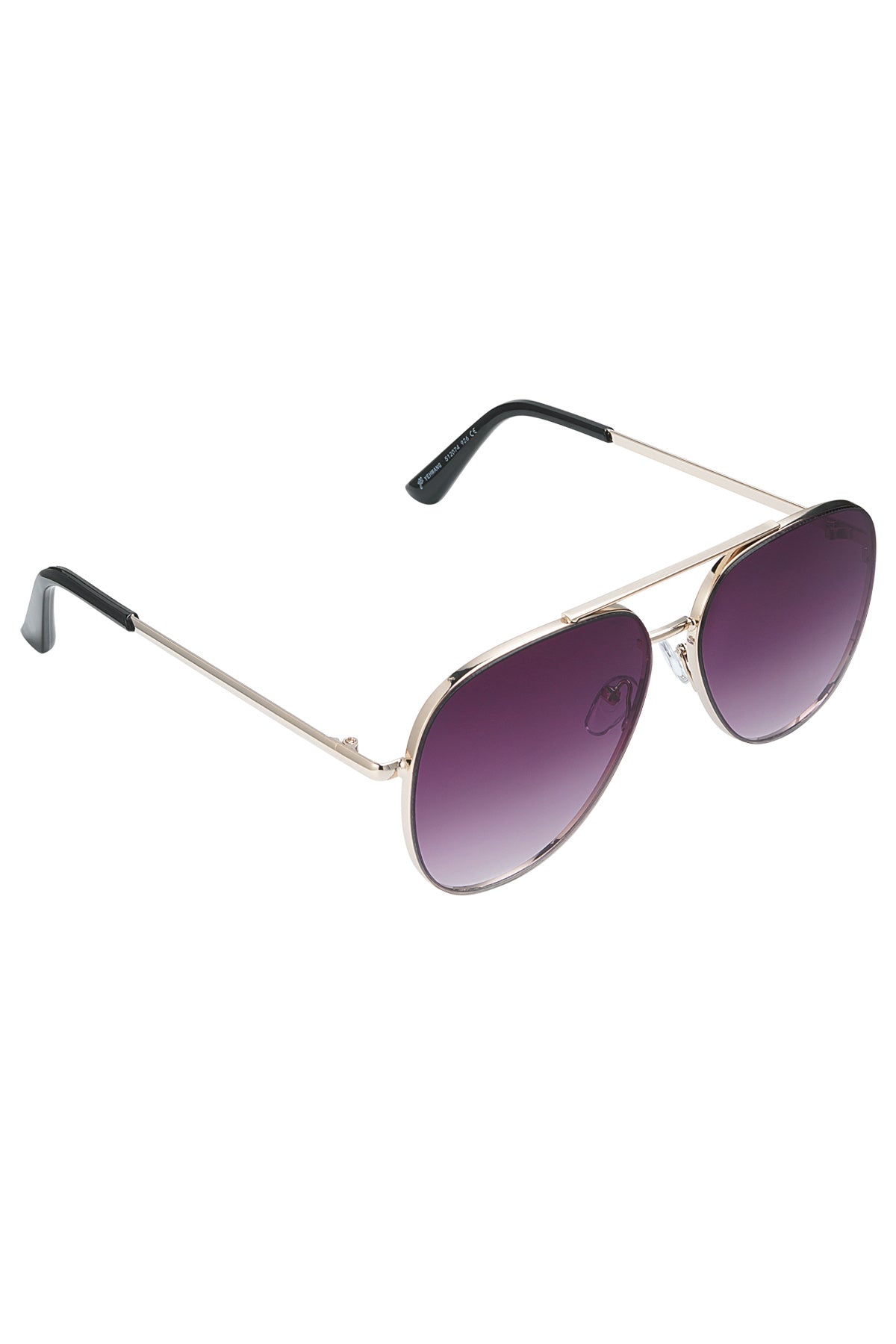 Sunglasses "Pilot", Purple/Gray