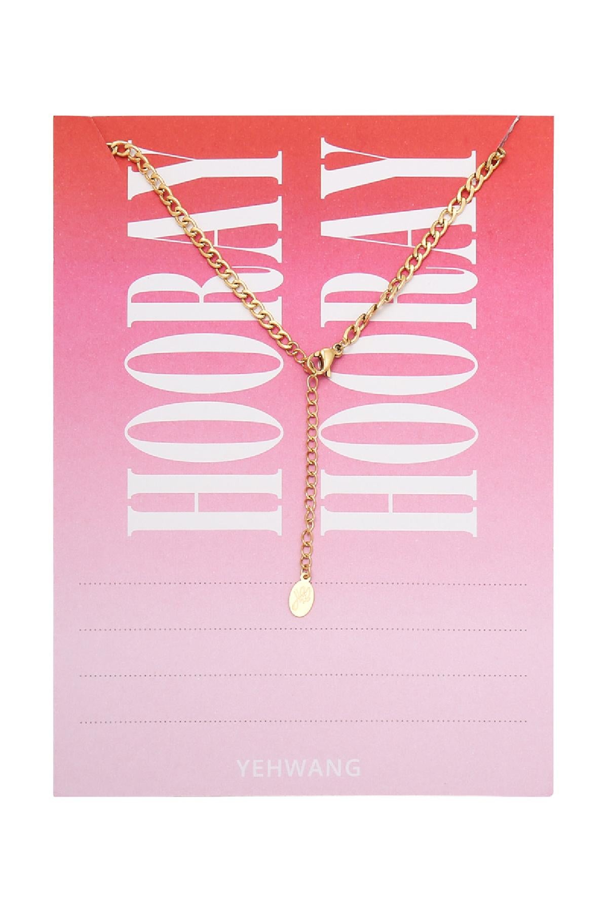 Ketting "Jaar" - 1987 -, Goud