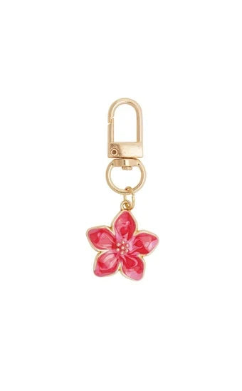 Keychain "Flower",  Fuchsia
