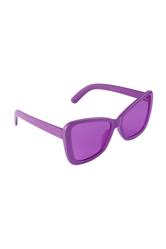 Sunglasses "Big Cat eye", Purple