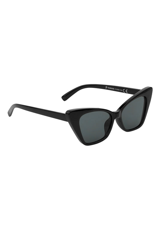 Sunglasses  "Small Cat Eye", Black