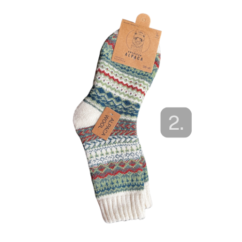 JN25-8307*Pair of Woolen Socks Size 36-41