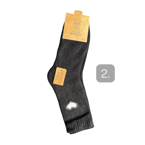 JN25-8222*Pair of Woolen Socks Size 36-41