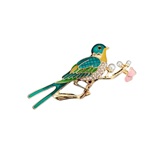 Brooch "Bird", 6.0cm