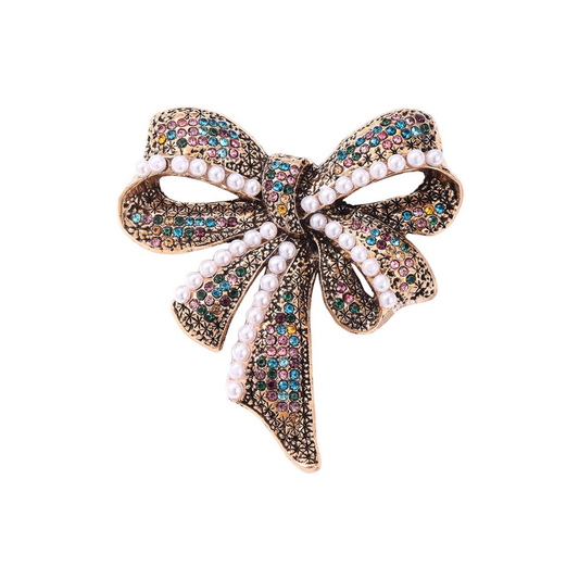 Brooch "Bow", 6cm