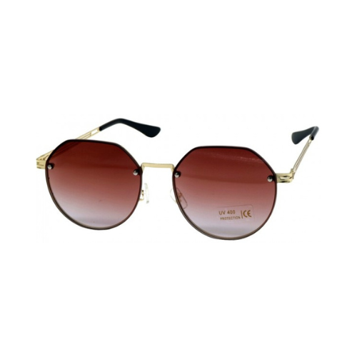 Geometric sunglasses G-F, Coffee