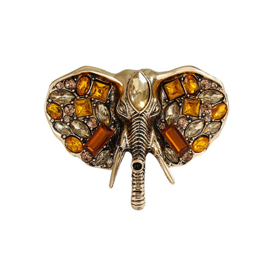 Brooch "Elephant", 5.5cm