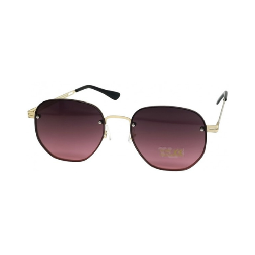 Geometric sunglasses G-E, Grey-Red